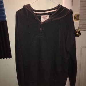 Button Up Sweat Shirt (M)